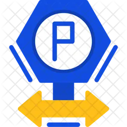 Parking Direction Signs  Icon