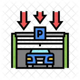 Parking Entry  Icon