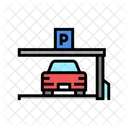 Parking Gate Car Parking Area Icon