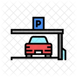 Parking Gate  Icon