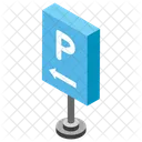 Parking Guide Parking Area Parking Place Icon