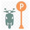 Parking Bike Parking Lot Icon