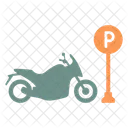 Parking Bike Parking Lot Icon