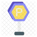 Parking Board Car Parking Icon