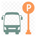 Parking Car Bus Icon