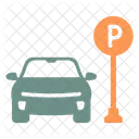 Parking Car Parking Lot Icon