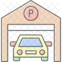 Parking Lineal Color Icon Icon