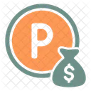 Parking Parking Fee Pay Icon