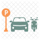 Parking Road Car Icon