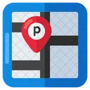 Parking Location Direction Gps Icon