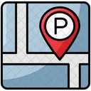 Parking Location Parking Area Parking Nearby Icône