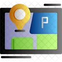 Parking Map Marker Location Pin Map Icon 아이콘