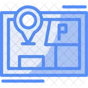 Parking Map Marker Location Pin Map Icon Icon