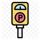 Parking Meter Car Parking Signaling Icon
