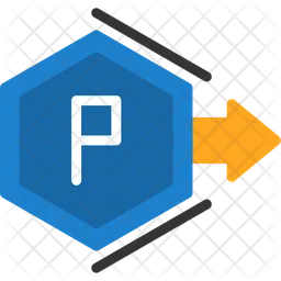 Parking Permitted Zone  Icon