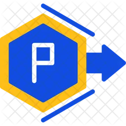 Parking Permitted Zone  Icon