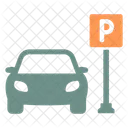 Parking Place Car Parking Icon