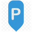 Parking Geo Pointer Icon