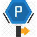 Parking Restricted Zone  アイコン