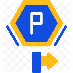 Parking Restricted Zone  Icon