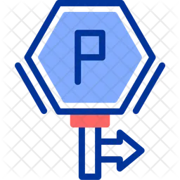 Parking Restricted Zone  Icon