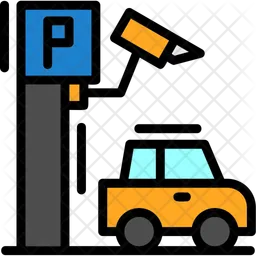 Parking Security Camera  Icon