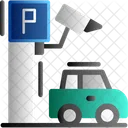 Parking Security Camera Surveillance Cctv Icon