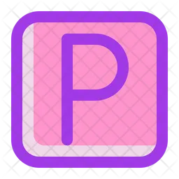 Parking Sign  Icon