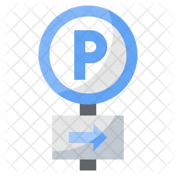 Parking Sign  Icon