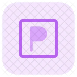 Parking Sign  Icon