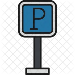 Parking Sign  Icon