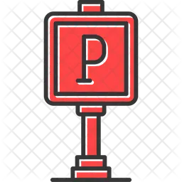 Parking Sign  Icon