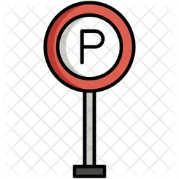 Parking Sign  Icon
