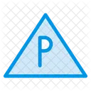 Parking Board Poster Icon