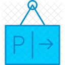 Parking Sign  Icon