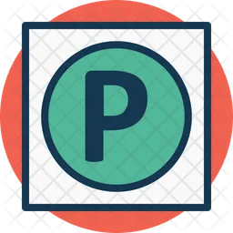 Parking Signboard  Icon