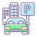 Parking Spot Lot Icon