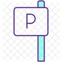 Parking spot sign  Icon