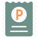 Parking Ticket Parking Ticket Icon