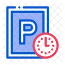 Parking Time Car Icon
