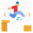 Parkour Deportes Competicion Icono