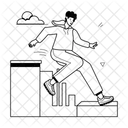 Parkour-Sport  Symbol