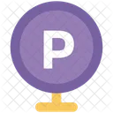 Parkplatz Schild Auto Symbol