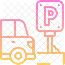 Parkplatz  Symbol