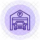 Parkplatz Auto Parkplatz Icon