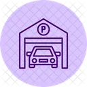 Parkplatz Auto Parkplatz Icon