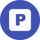 Parkplatz Zeichen Symbol Symbol