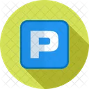 Parkplatz Zeichen Symbol Symbol