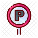 Parkplatz Parkschild Parktafel Symbol