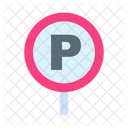 Parkplatz Parkschild Parktafel Symbol